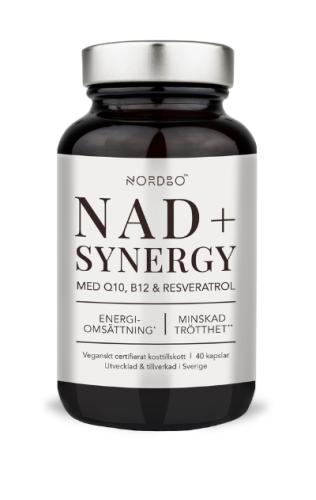 Nordbo NAD+ Synergy 40 kapslar.