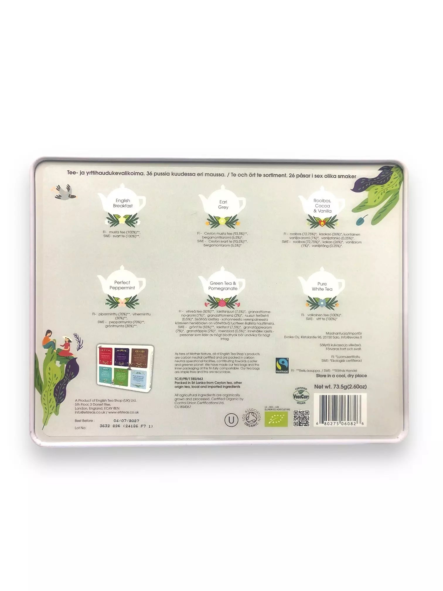 ETS The Luxury Tea Collection 36 påsar