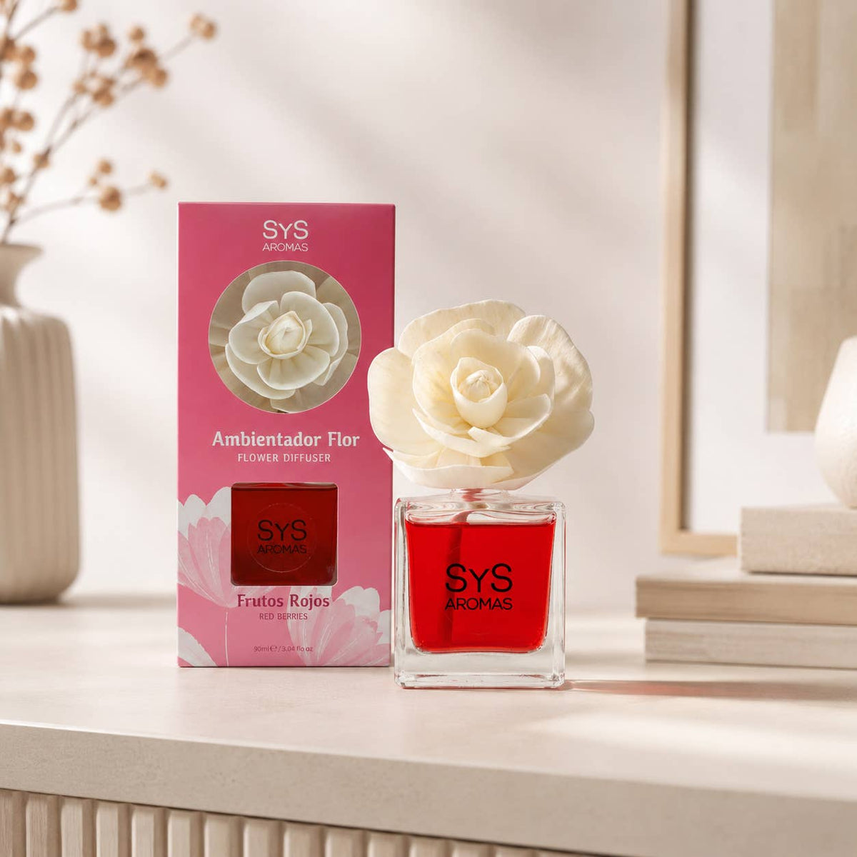 SYS Aromas Röda Bär – blommig rumsdoft 90 ml