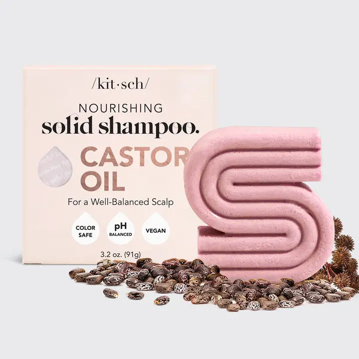 Kitsch Castor Oil Nourishing Schampo Bar