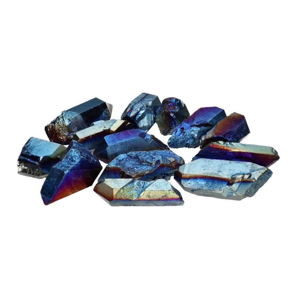 Titanium Aqua Aura-kvartsspets