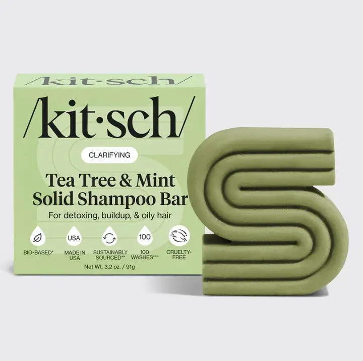 Kitsch Tea Tree & Mint Clarifying Shampoo Bar