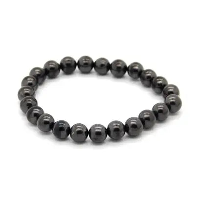 Armband 8mm Shungit