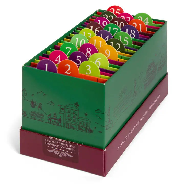 English Tea Shop Ekologisk Te Adventskalender Grön – 25 påsar