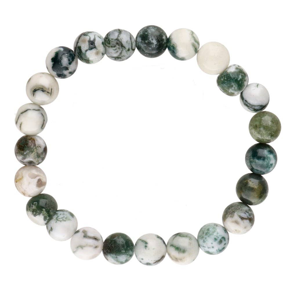 Träagat-armband 8mm
