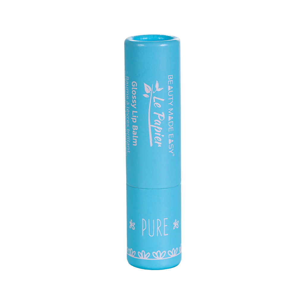 Glossy Lip Balm with plant-based Collagen - PURE 