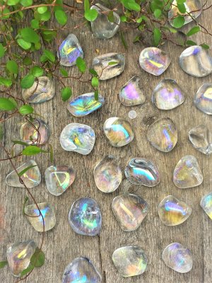 Trumlad Angel Aura kvarts, 2-4cm