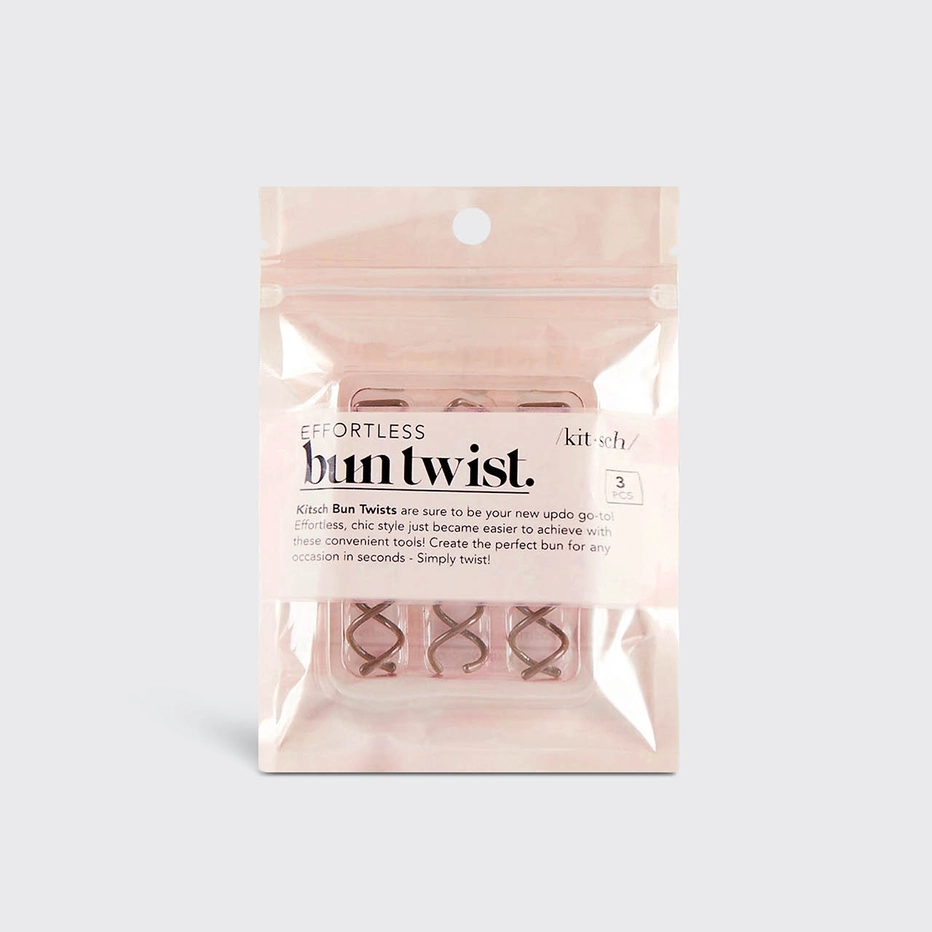 Kitsch Bun Twist 3kpl
