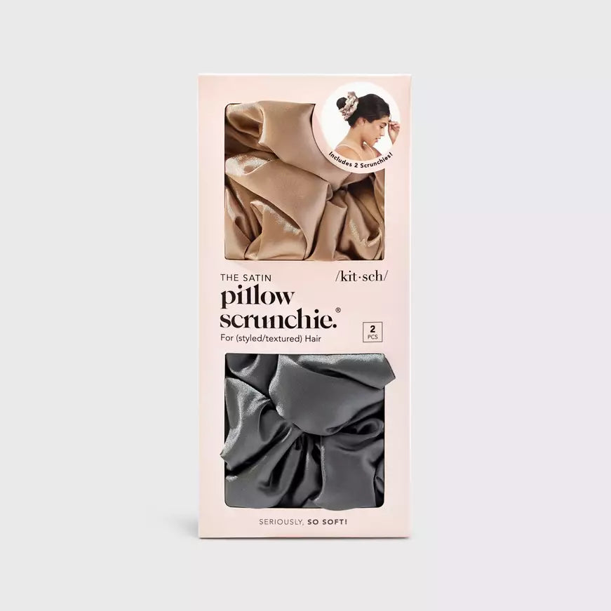 Kitsch Satin Sleep Pillow Scrunchies