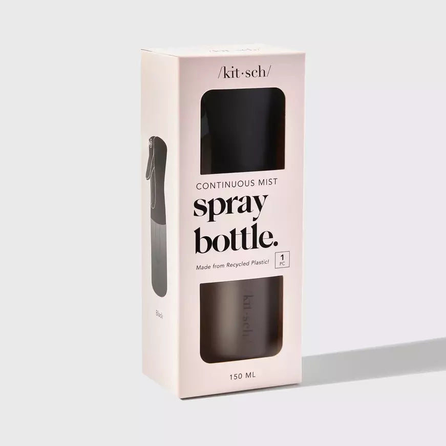 Kitsch Spray Bottle Continuous mist- svart
