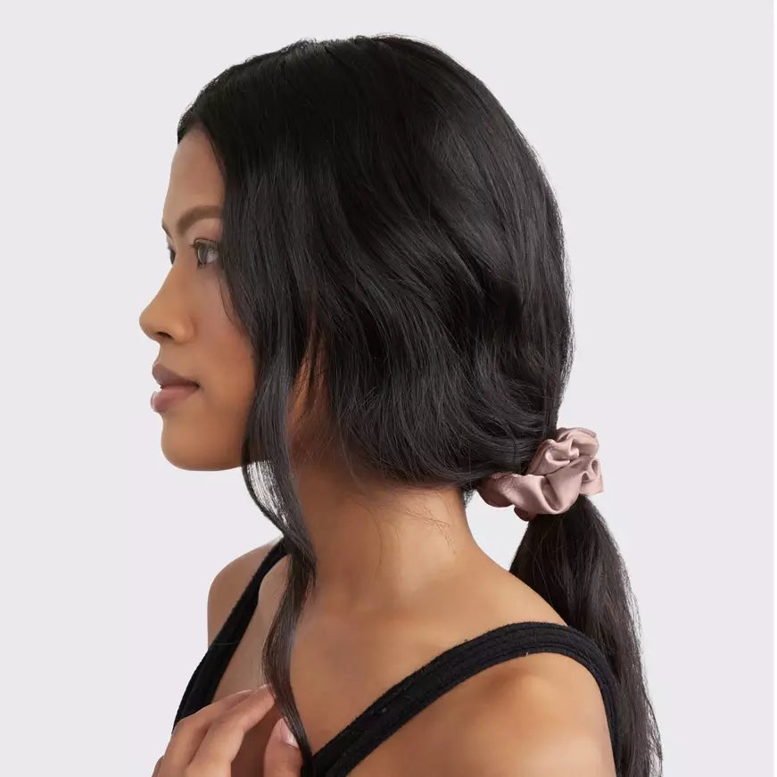 Kitsch The Satin Scrunchie 5pc - Cameo