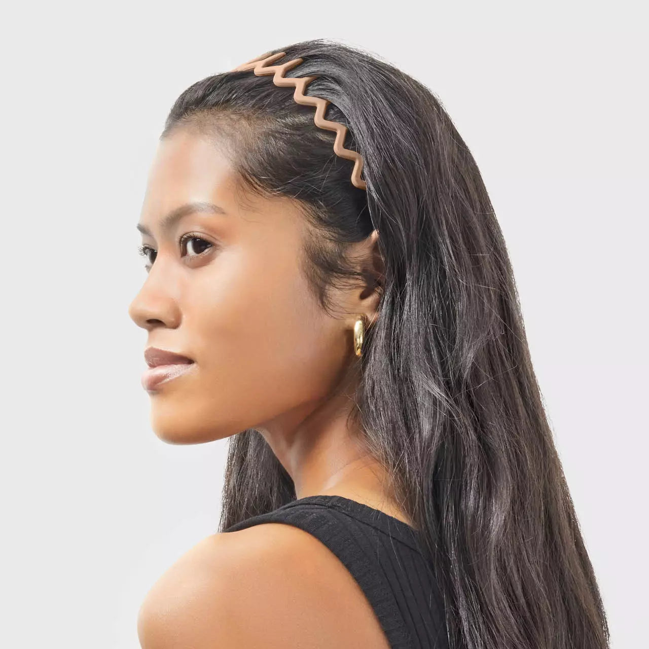 Kitsch Zig Zag Headband 2pc - Neutral