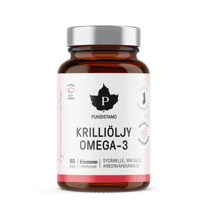 Krill Omega-3 60 kapslar