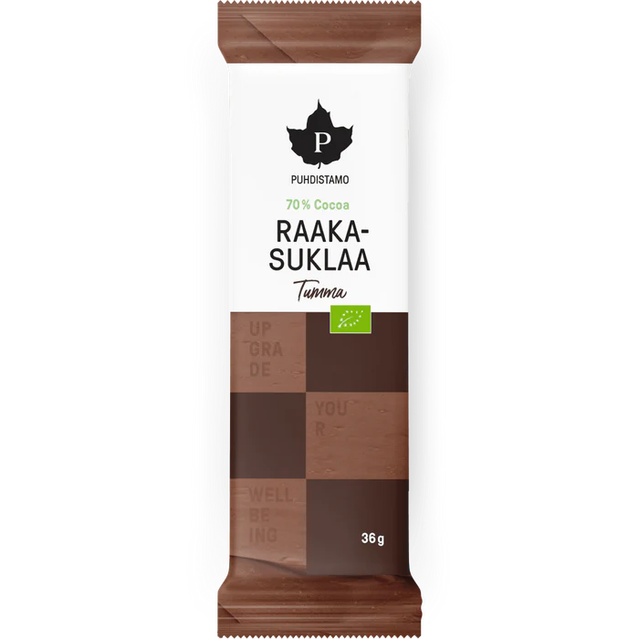 Raakasuklaa - Tumma 72%