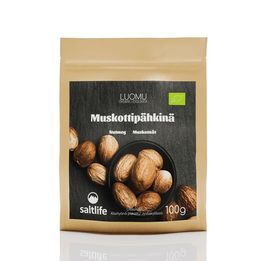 Muskotnöt hel (L) 100g