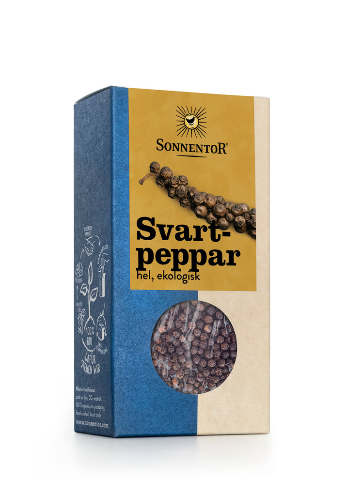 Svartpeppar hel EKO