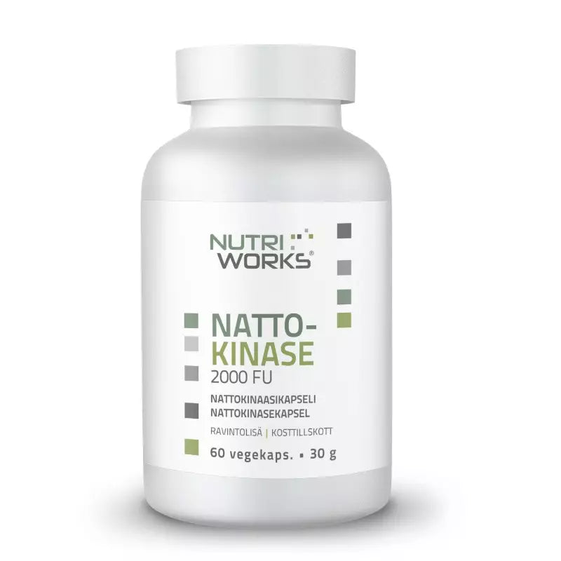 Nutri Works Nattokinase 2000FU 60 kapslar