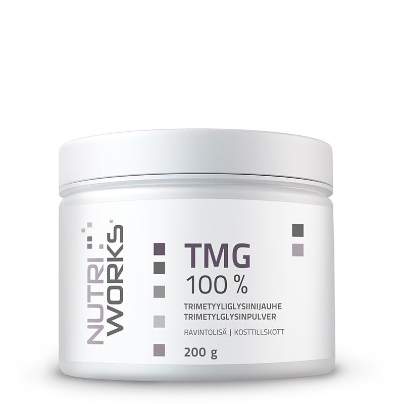 Nutri Works TMG 100% 200g, Trimetyyliglysiini