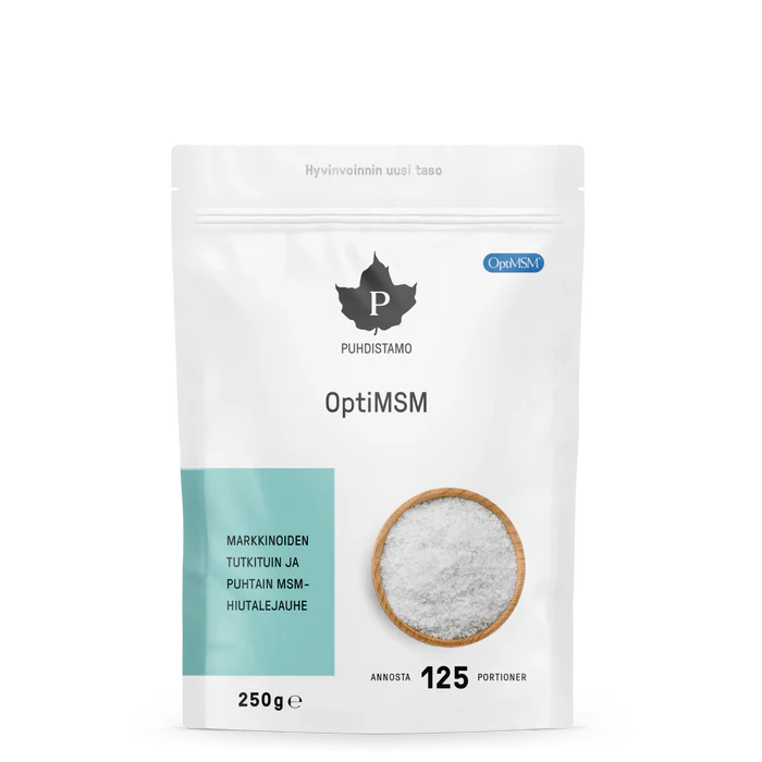 Puhdistamo OptiMSM 250g, maustamaton
