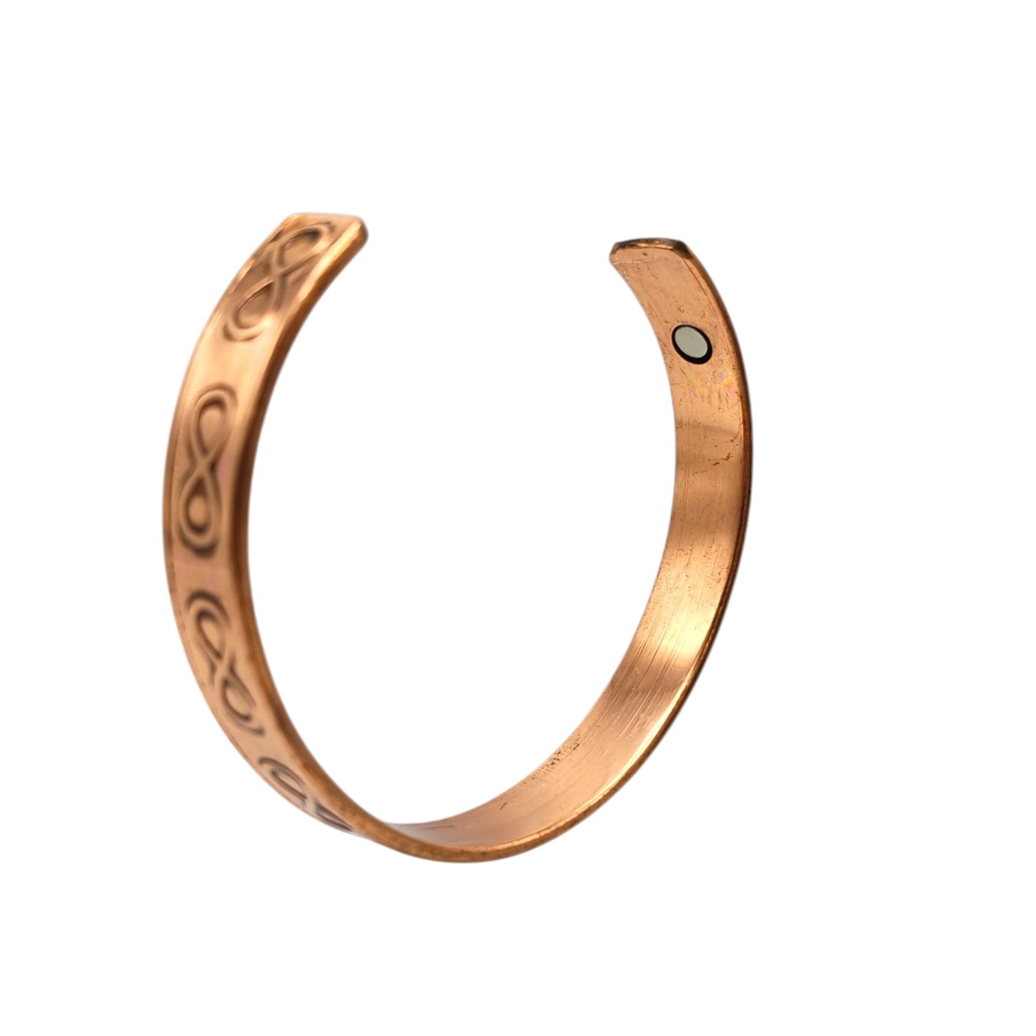 Kopparfärgat magnetarmband - Infinity