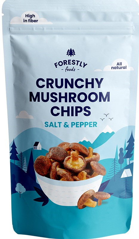 Sienisipsi Suola & Pippuri 50g