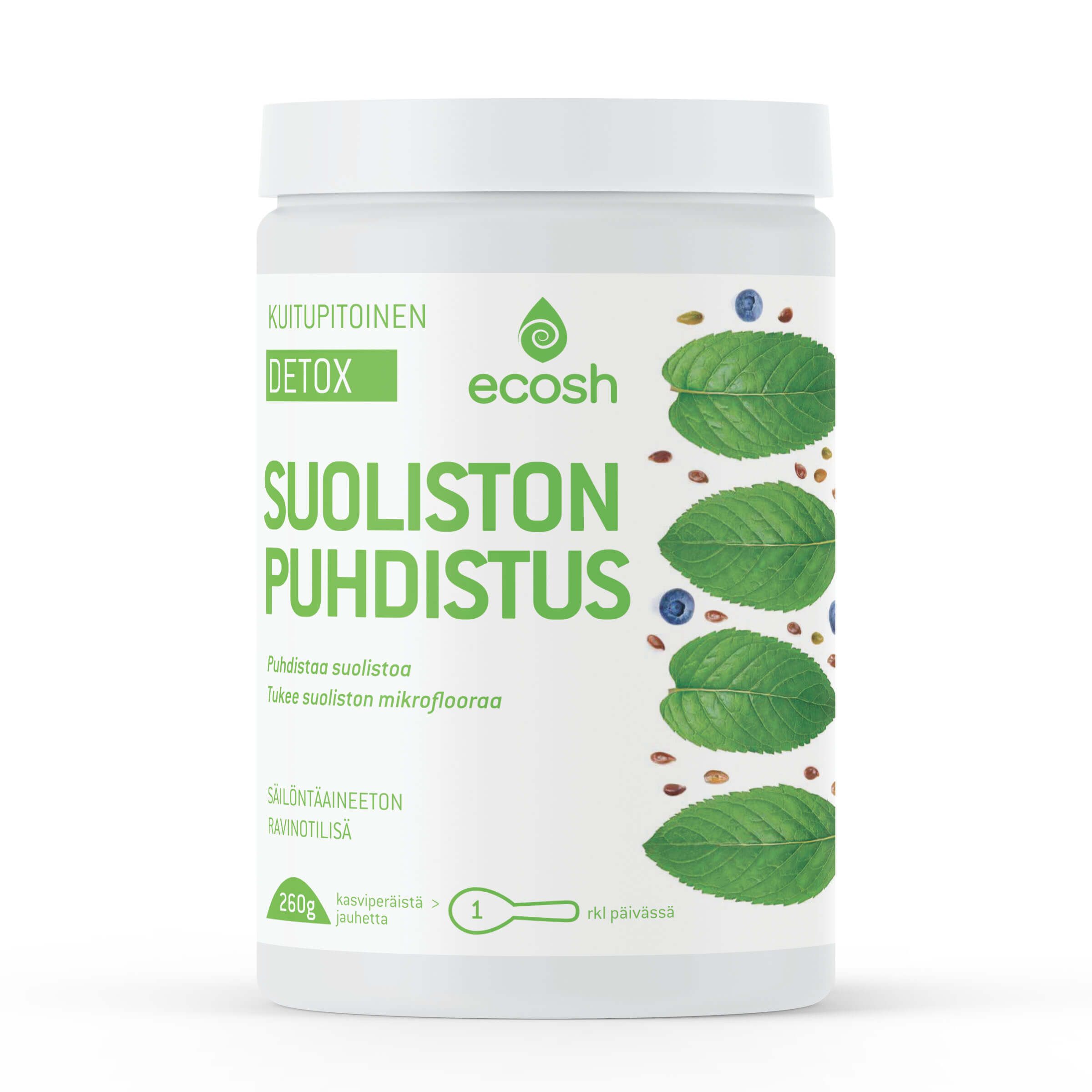 Ecosh Detox-pulver 260g