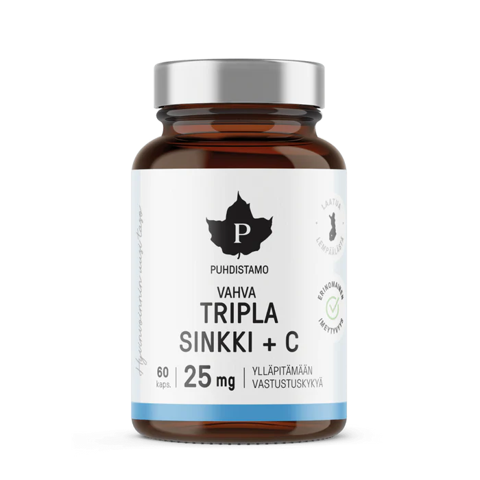 Trippel Zink 60 kapslar
