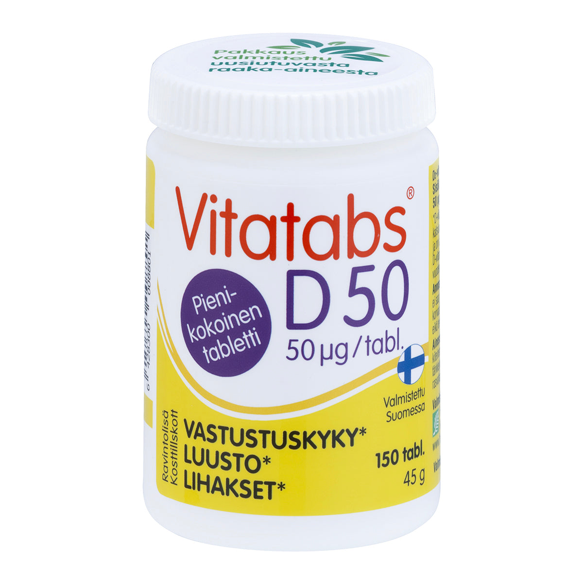 Vitatabs D 50 150 tabl. 50 µg.