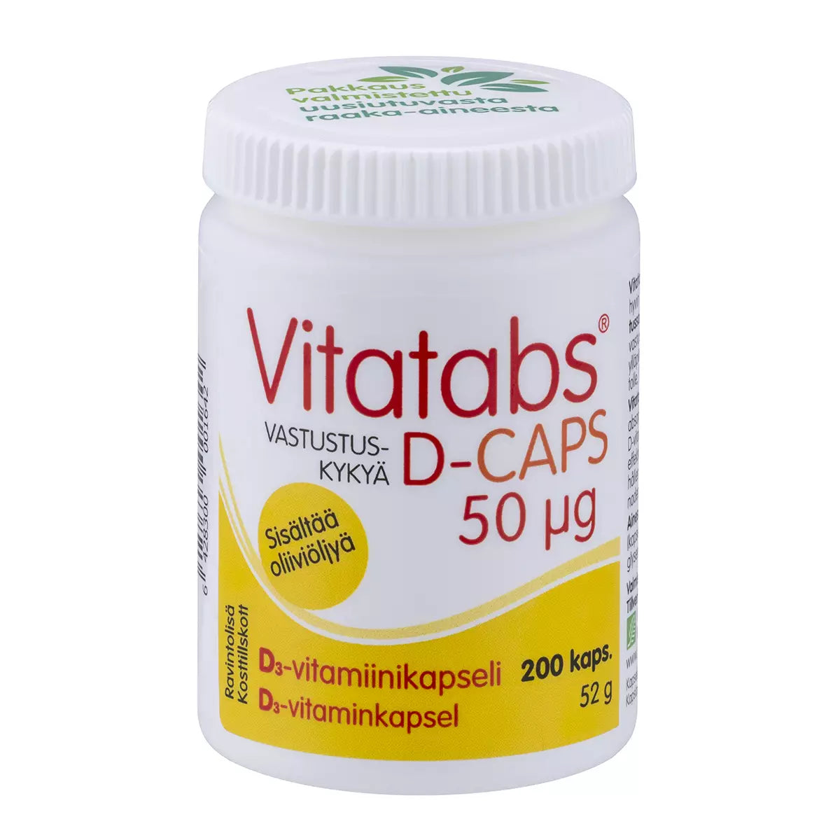 Vitatabs D-Caps 50ug  200 kaps